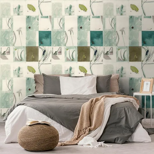 Обои для стен CoDe Fabula D0124_SCRIPTA_TEAL_LW #7