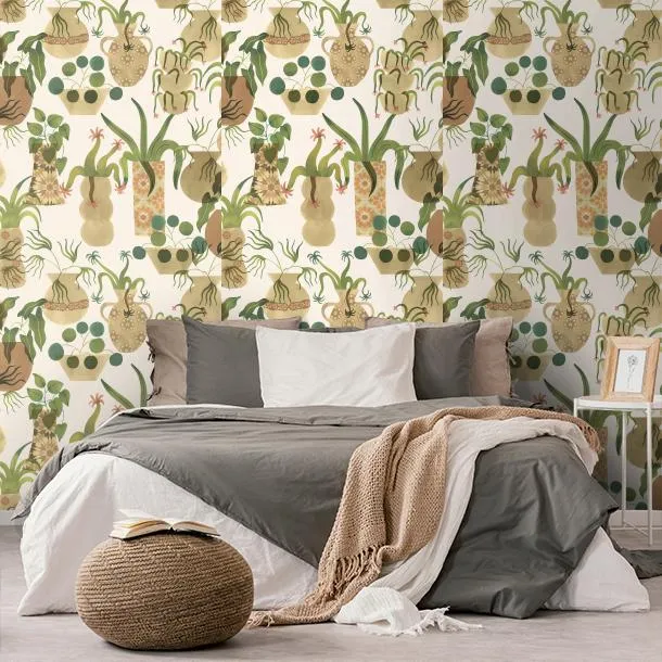 Обои для стен CoDe Flora 00011_FLORA-ReadyRoll_ANFORE_EGGSHELL_LW #7