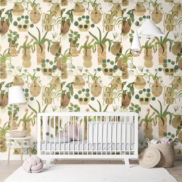 Обои для стен CoDe Flora 00011_FLORA-ReadyRoll_ANFORE_EGGSHELL_LW #9