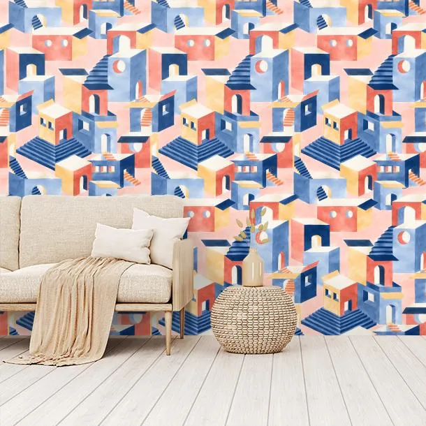 Обои для стен CoDe Flora 00021_FLORA_ReadyRoll_CHORA_BLUSH_LW #5