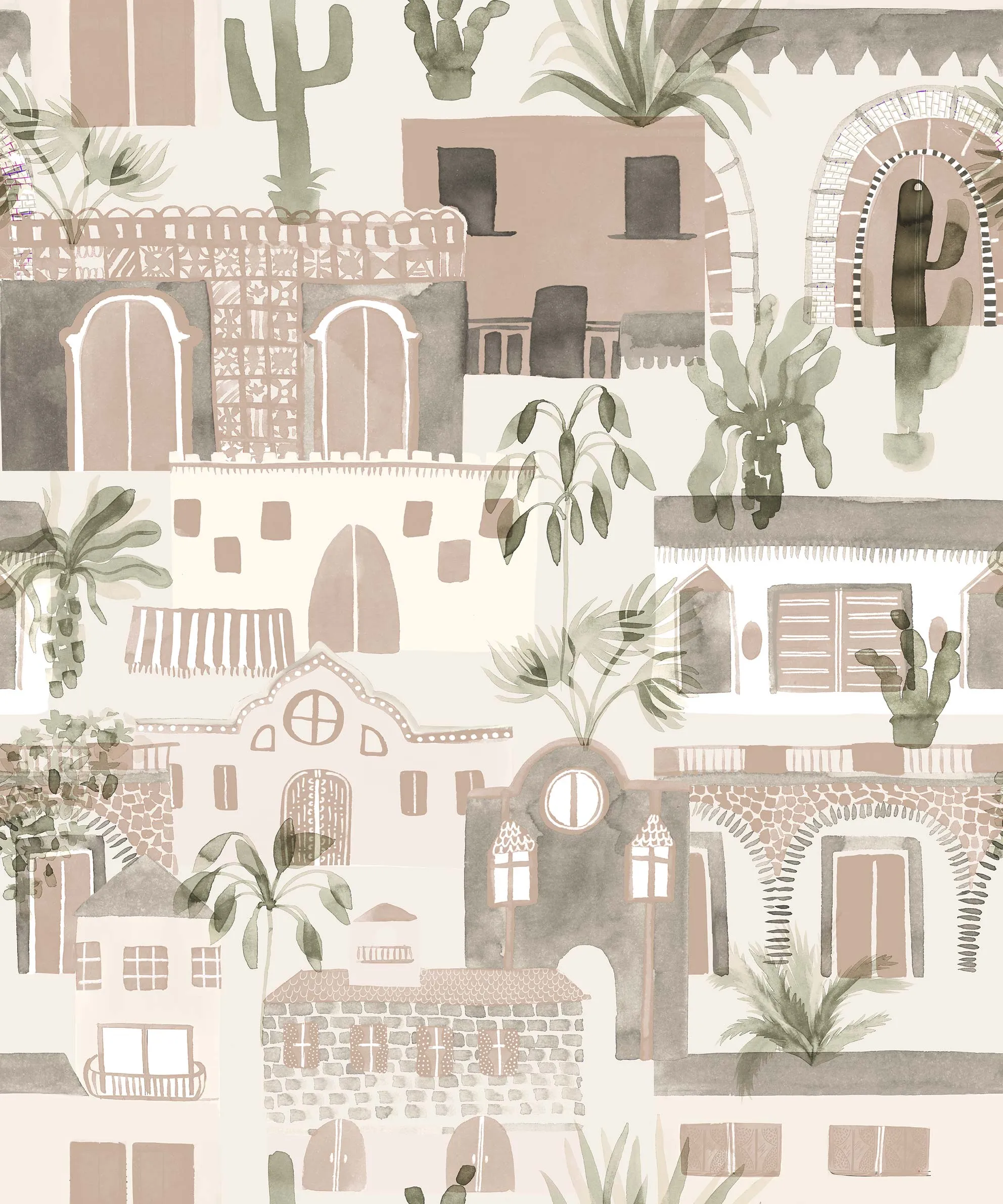 Обои для стен CoDe Flora 00042_FLORA_ReadyRoll_ELDORADO_ISABELLINE_LW