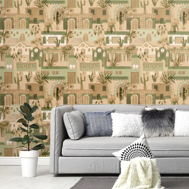 Обои для стен CoDe Flora 00043_FLORA_ReadyRoll_ELDORADO_TAN_LW #4