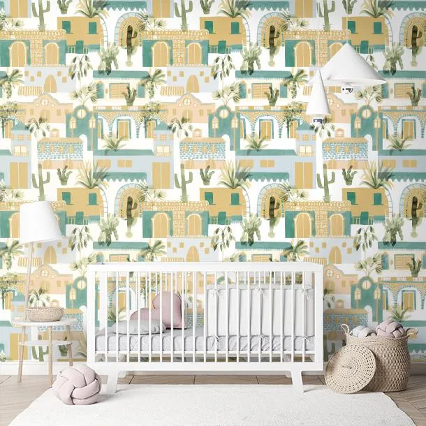 Обои для стен CoDe Flora 00044_FLORA_ReadyRoll_ELDORADO_VIRIDIAN_LW #9