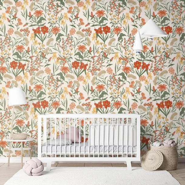 Обои для стен CoDe Flora 00092_FLORA_ReadyRoll_SAMBUCO_COPPER-RED_LW #9