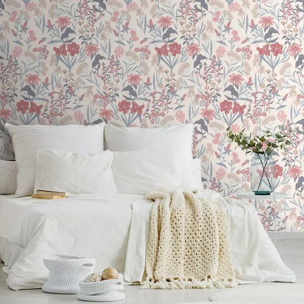 Обои для стен CoDe Flora 00093_FLORA_ReadyRoll_SAMBUCO_OLD-ROSE_LW #8