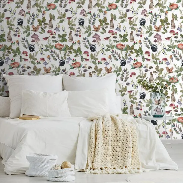 Обои для стен CoDe Flora 00121_FLORA_ReadyRoll_SOTTOBOSCO_SNOW_LW #8