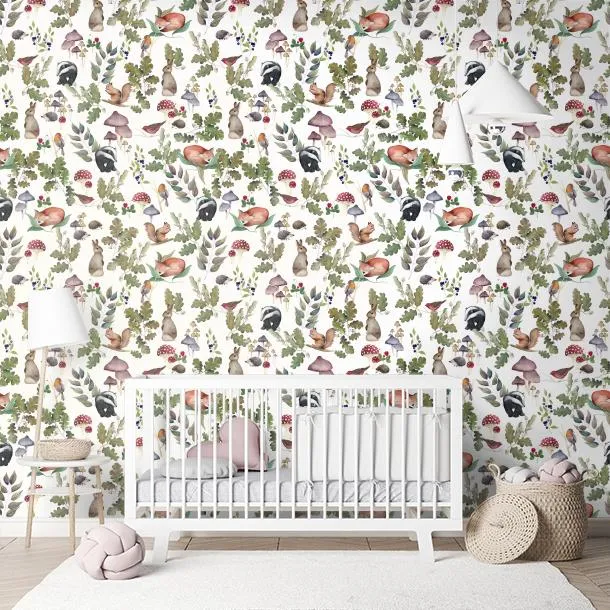 Обои для стен CoDe Flora 00121_FLORA_ReadyRoll_SOTTOBOSCO_SNOW_LW #9