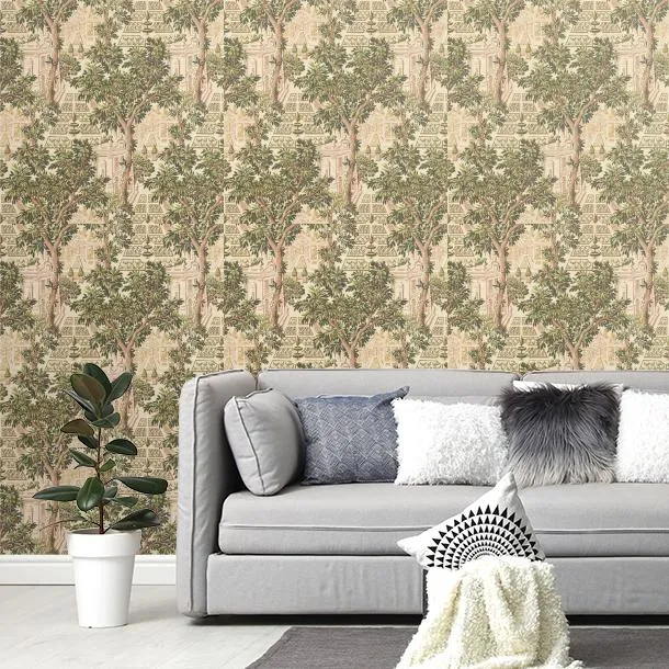 Обои для стен Zoffany Arcadian Thames 313051 #4