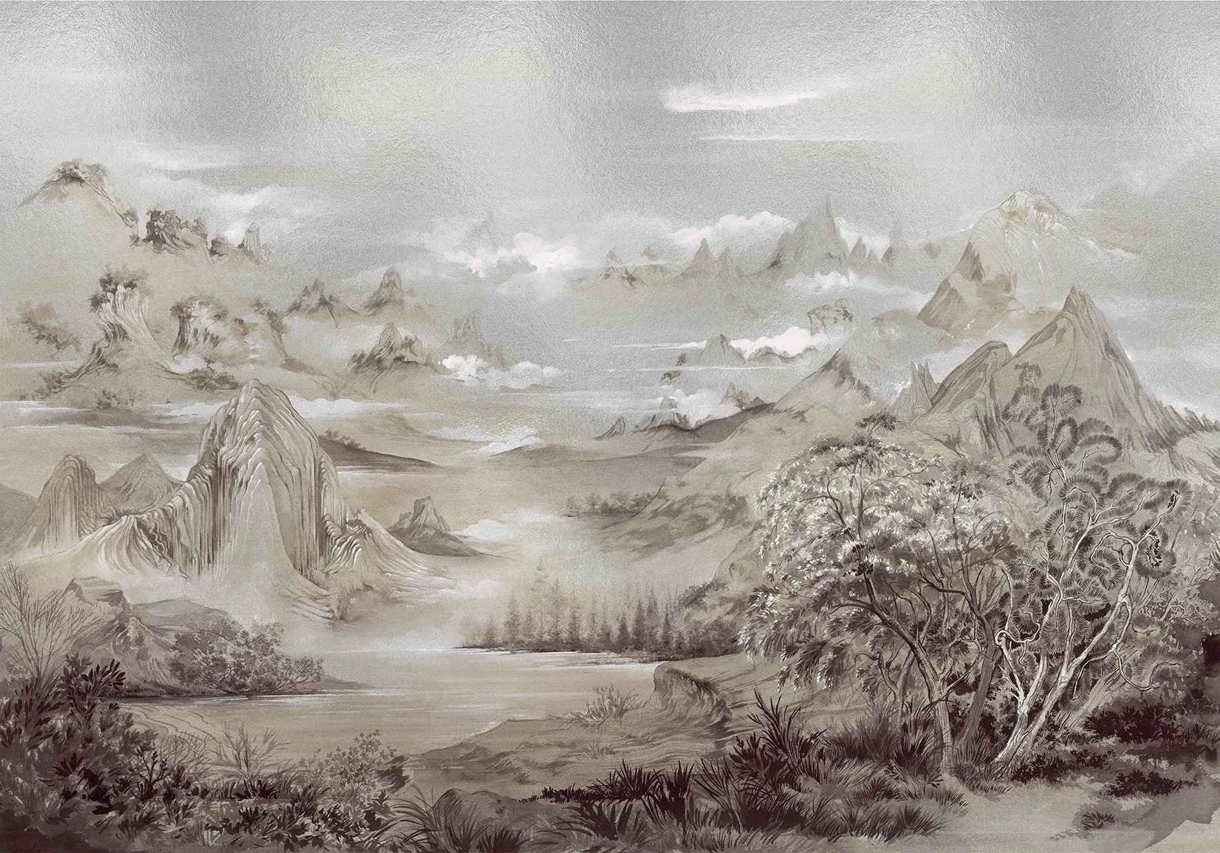 Обои для стен Coordonne Random Metallics HR_9600031 #1