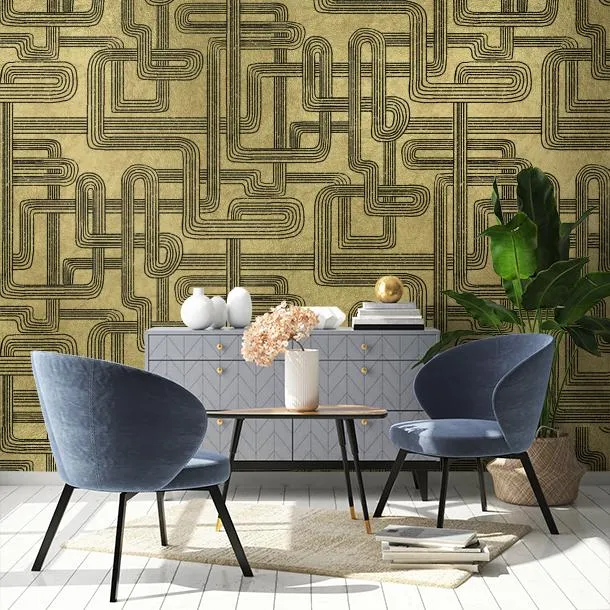 Обои для стен Coordonne Random Metallics HR_9600800 #4