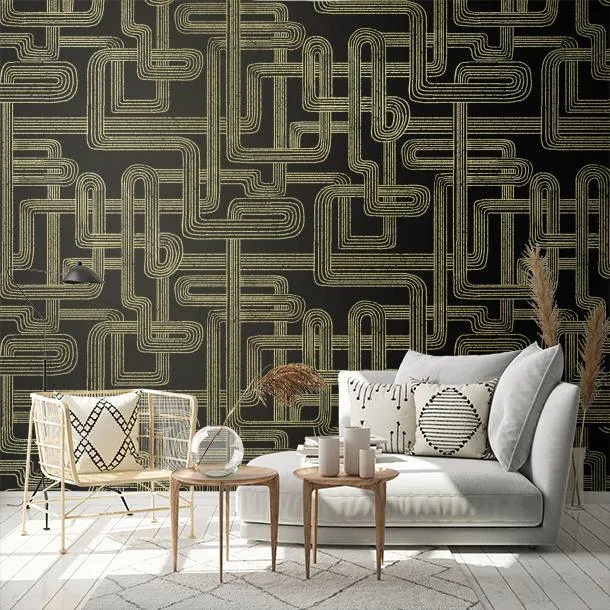 Обои для стен Coordonne Random Metallics HR_9600803 #3