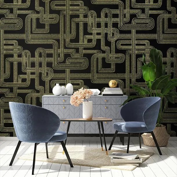 Обои для стен Coordonne Random Metallics HR_9600803 #4