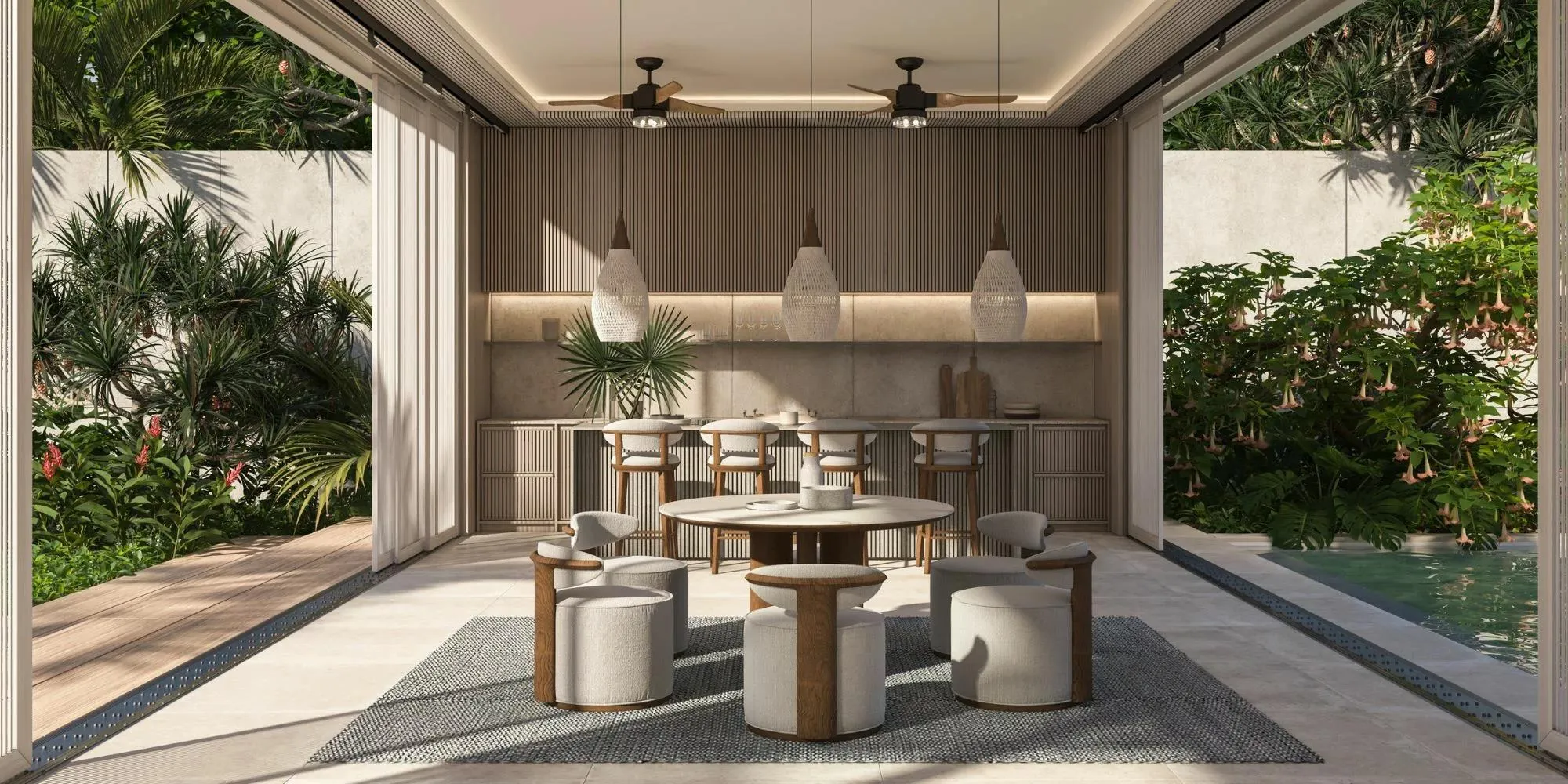 Стул Tamarindo Barstool With Swivel #3