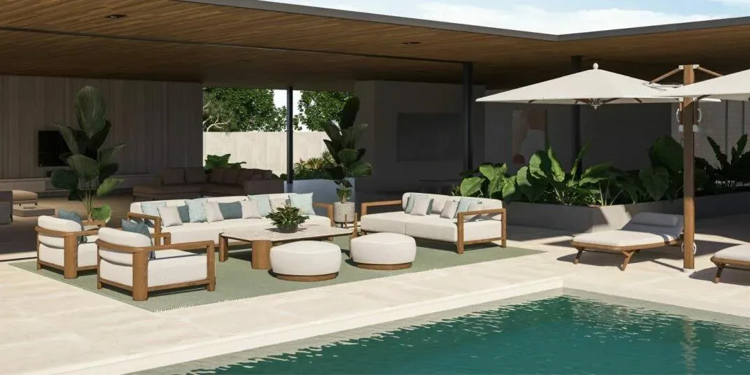 Стол TAMARINDO-RECTANGULAR-COFFEE-TABLE #3