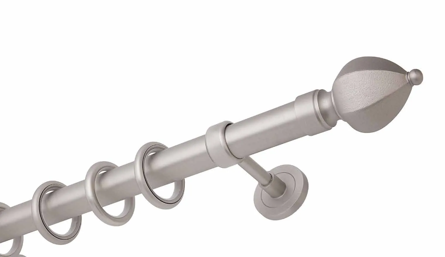 Карниз Matte Satined Nickel