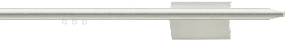 Карниз LOG 2 nickel matt