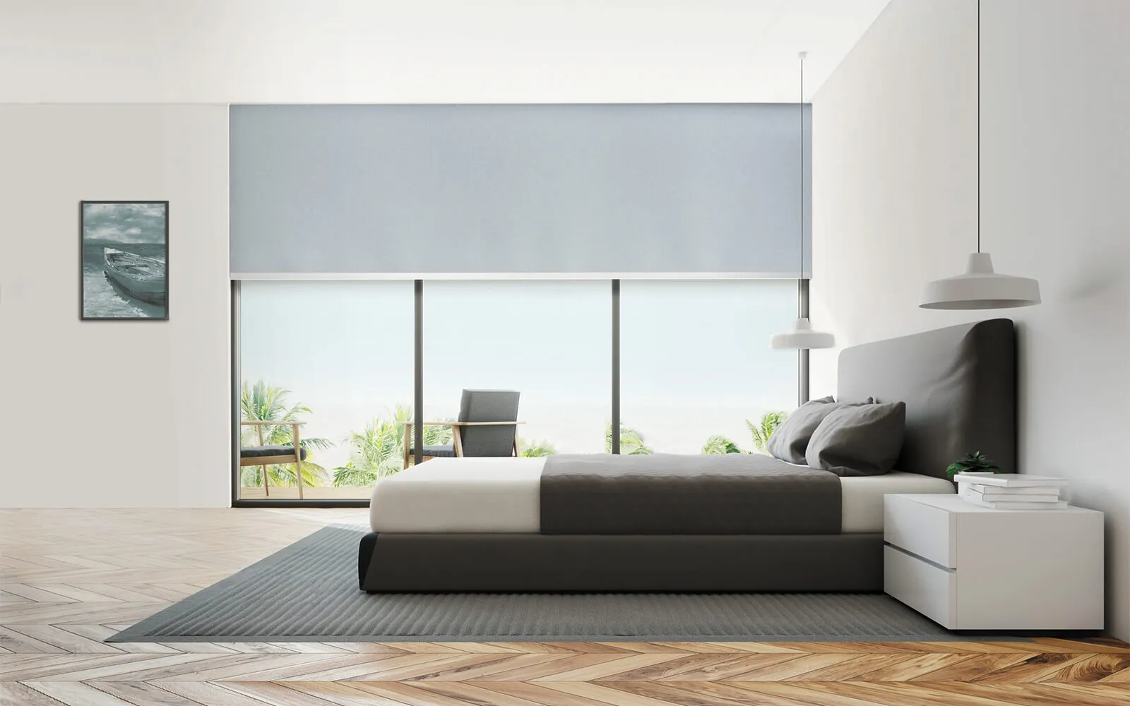 Рулонные шторы Pan with guides-1