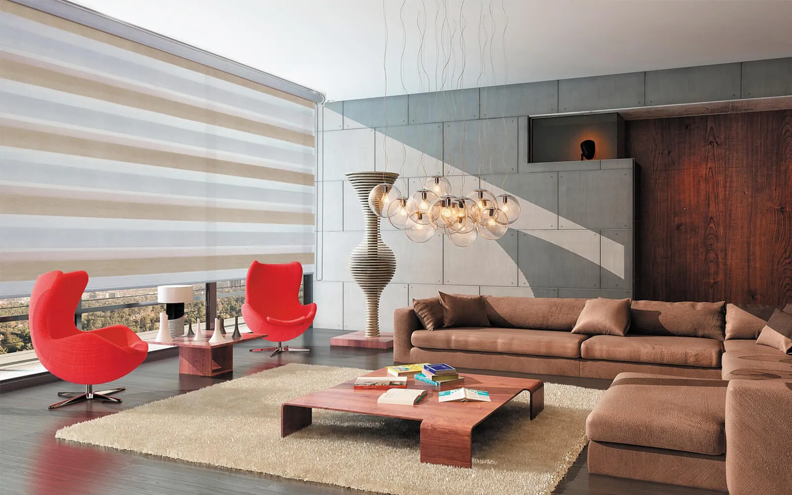 Рулонные шторы Slim Basic N&D-1