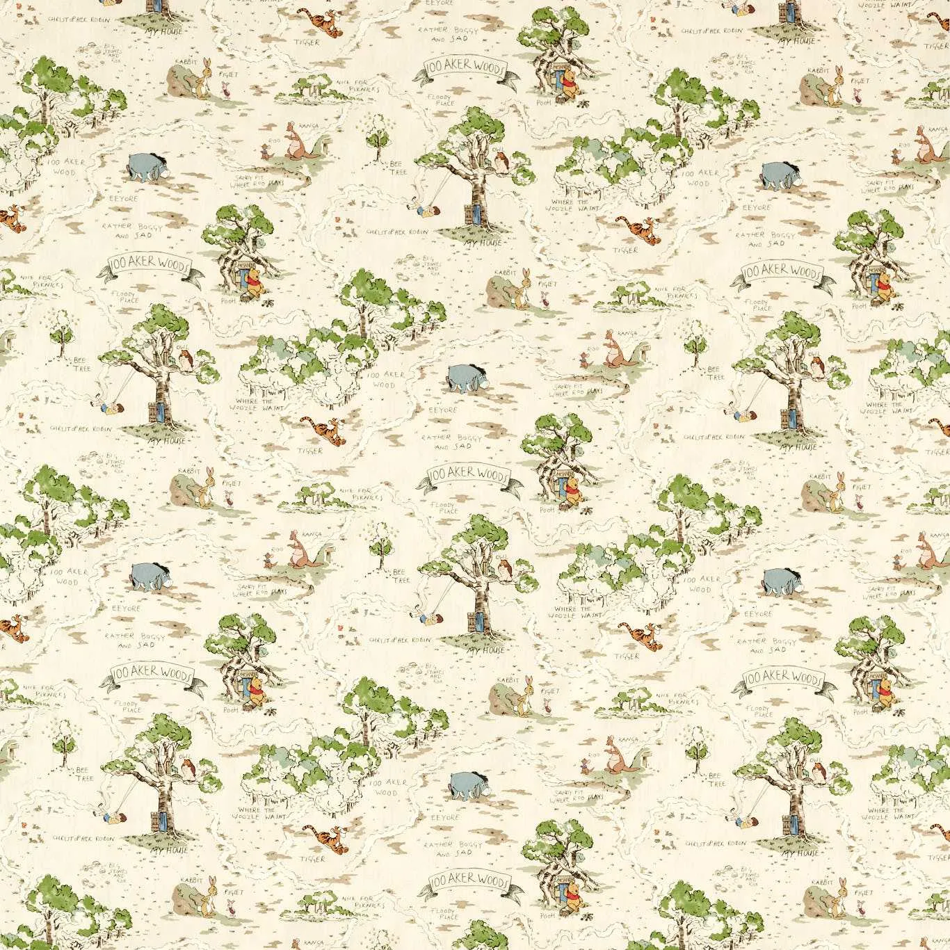 Ткань Sanderson Disney Home Fabrics 227170