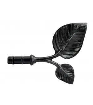 Карниз embout-branche-noir-brosse-d19