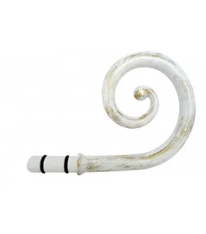 Карниз embout-spirale-blanc-brosse-d19