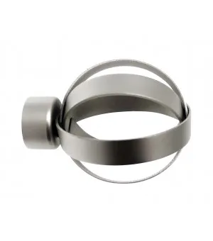 Карниз 1-embout-imalia-nickel-givre-d28