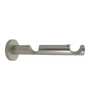 Карниз 2-supports-ouvert-nickel-givre-db-54-134mm-d20-20