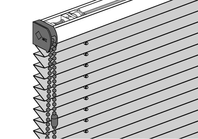 Плиссированные шторы plissee-8130