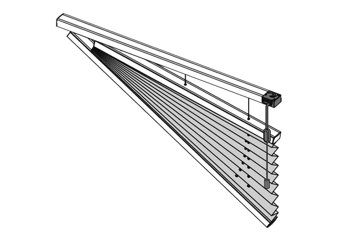 Плиссированные шторы plissee-8780