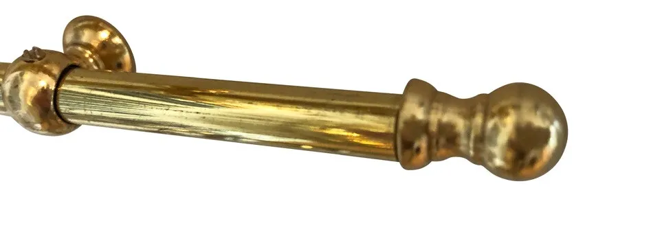 Карниз D8MM laiton verni avec