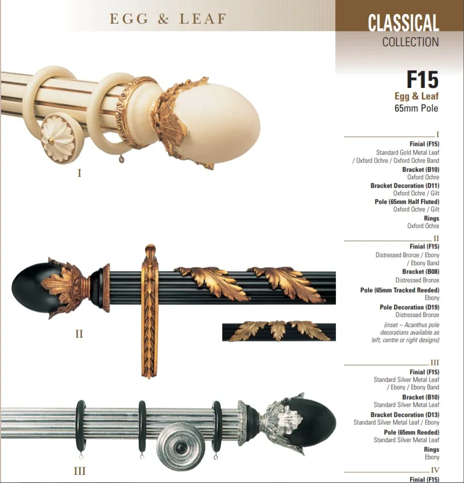 Карниз Egg&Leaf