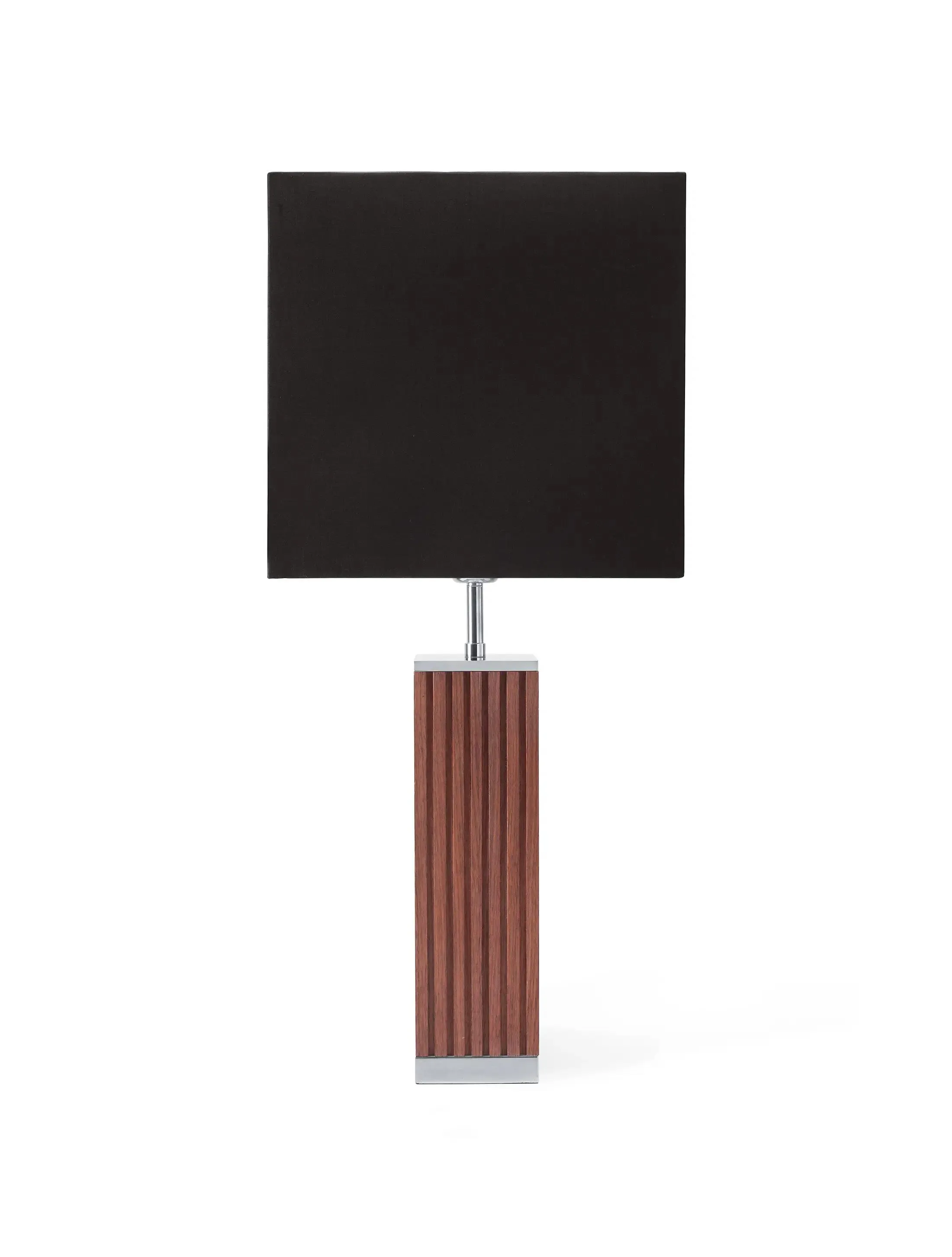 Настольная Лампа Ben-Chrome-Mahogany