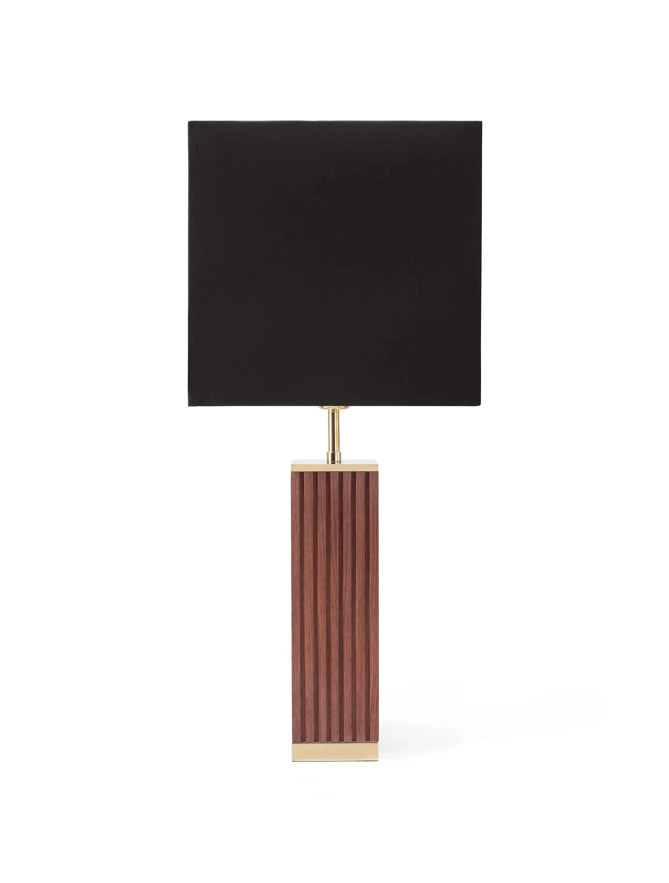 Настольная Лампа Ben-PolishedBrass-Mahogany