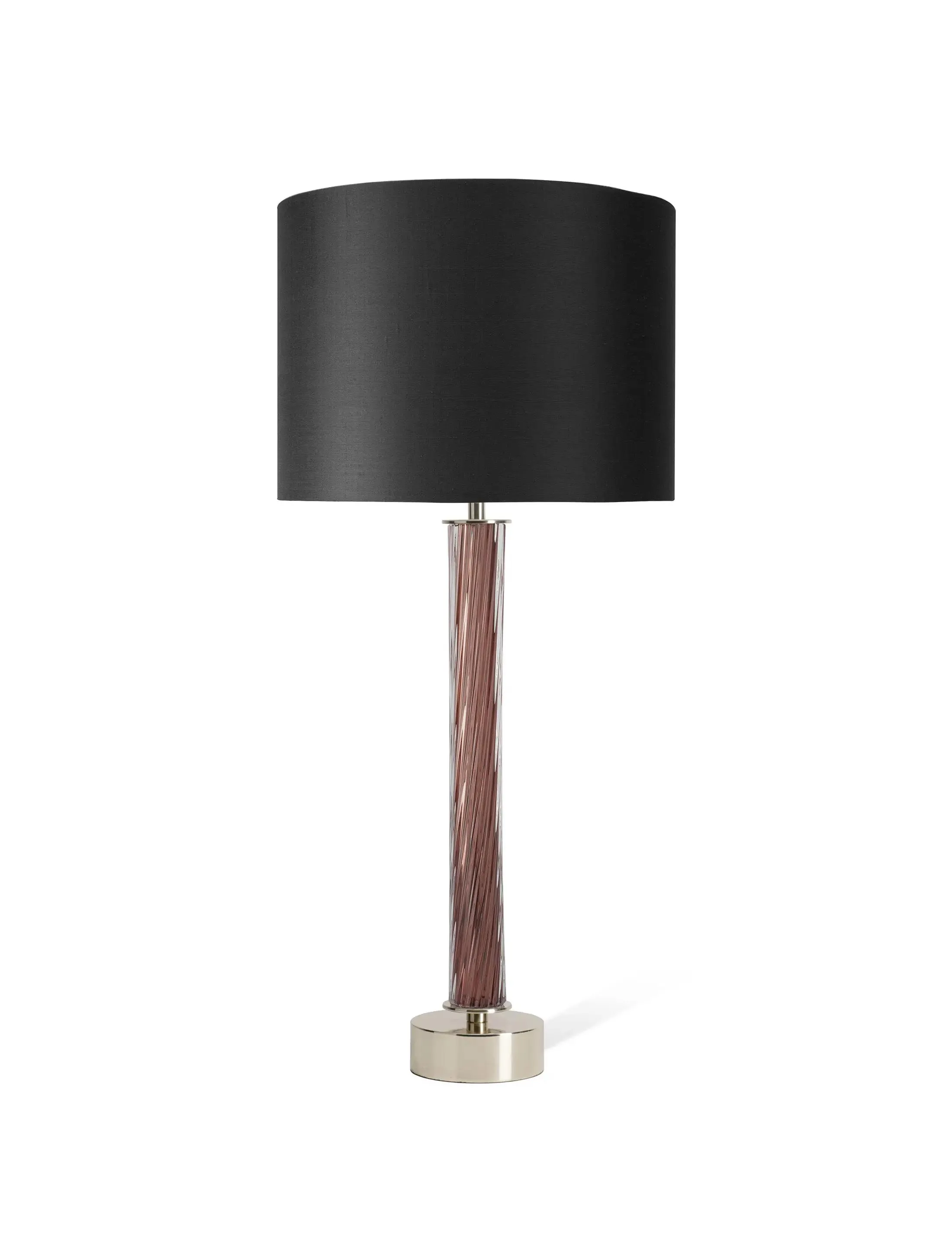 Настольная Лампа Chelsea-Twist-PolishedNickel-Tea