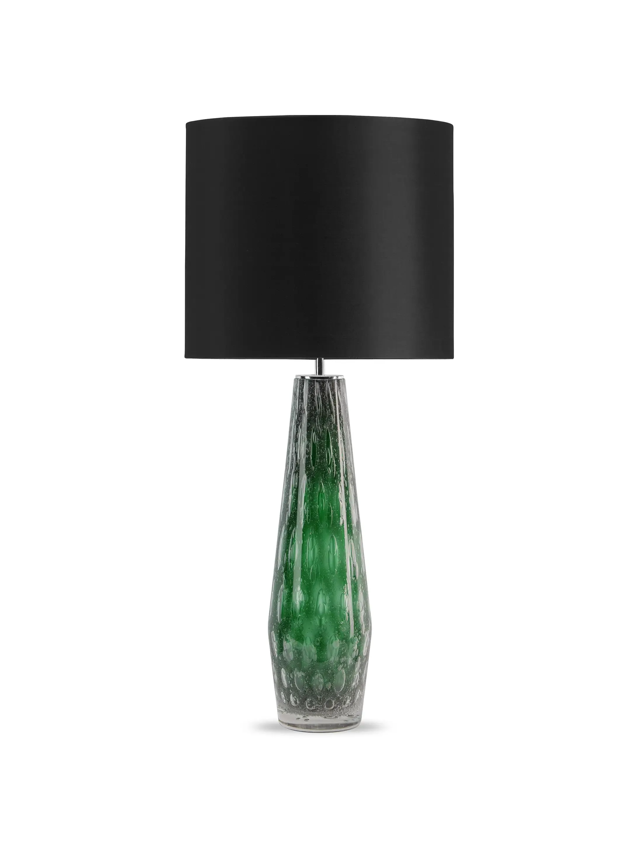 Настольная Лампа Soda-Bottle-PolishedNickel-Emerald