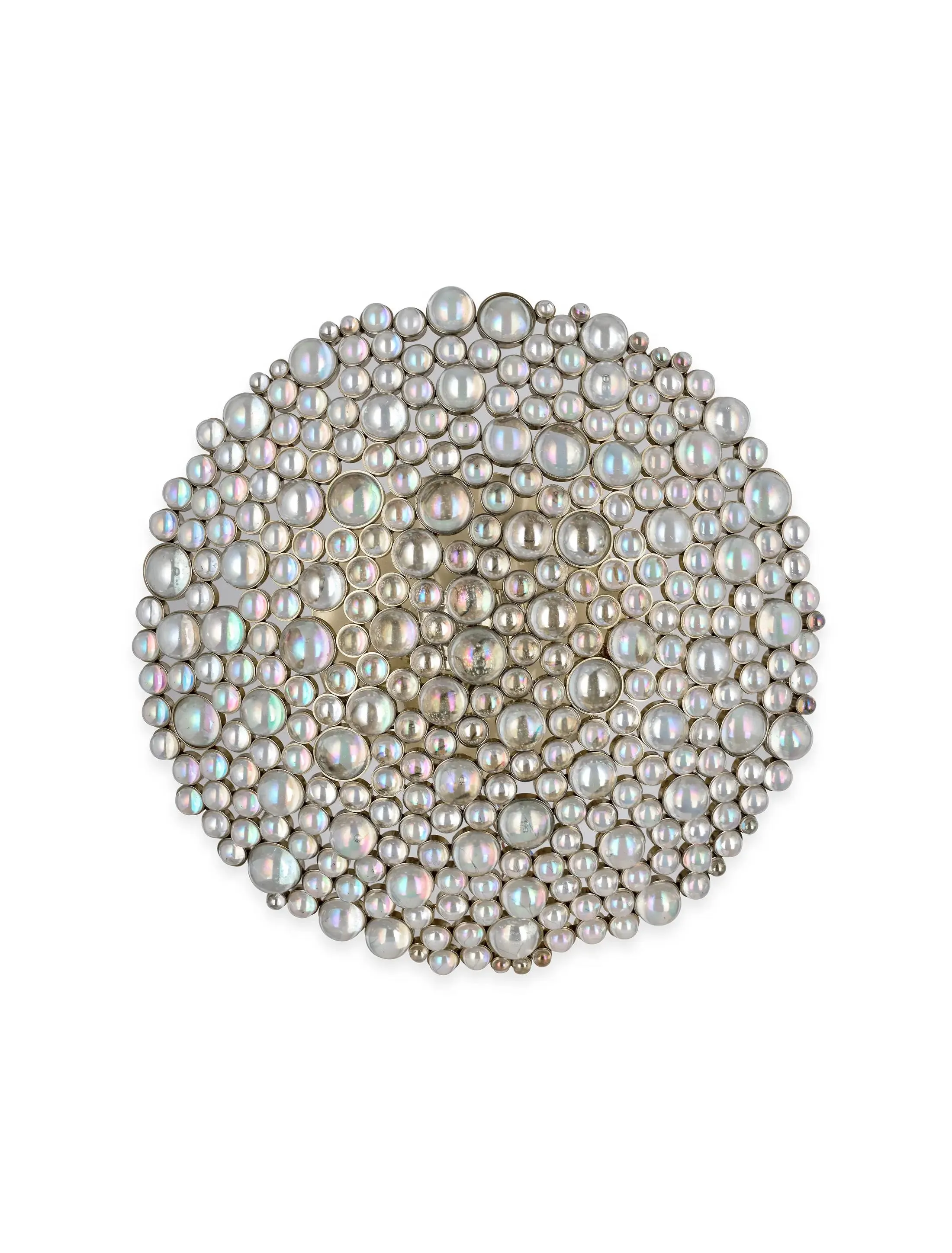 Люстра Pendant-Pearl-60-PolishedNickel