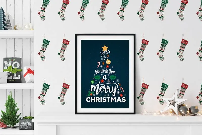 Обои для стен Peel&Stick Christmas 111506