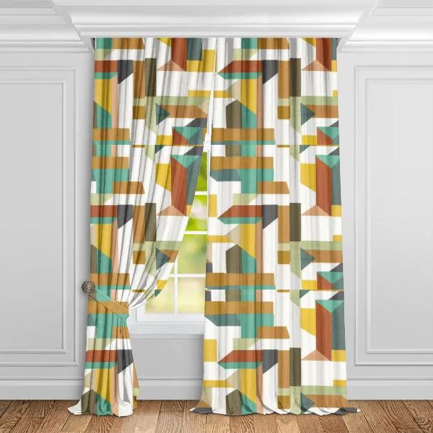 Ткань Casamance Polychromie 45900203 #3