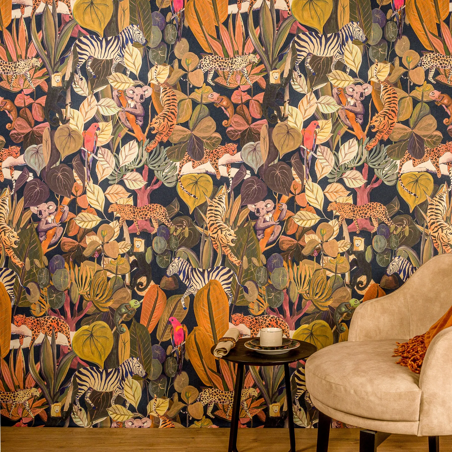 Обои для стен Bekaert  Textiles Riviera Jungle_expressive