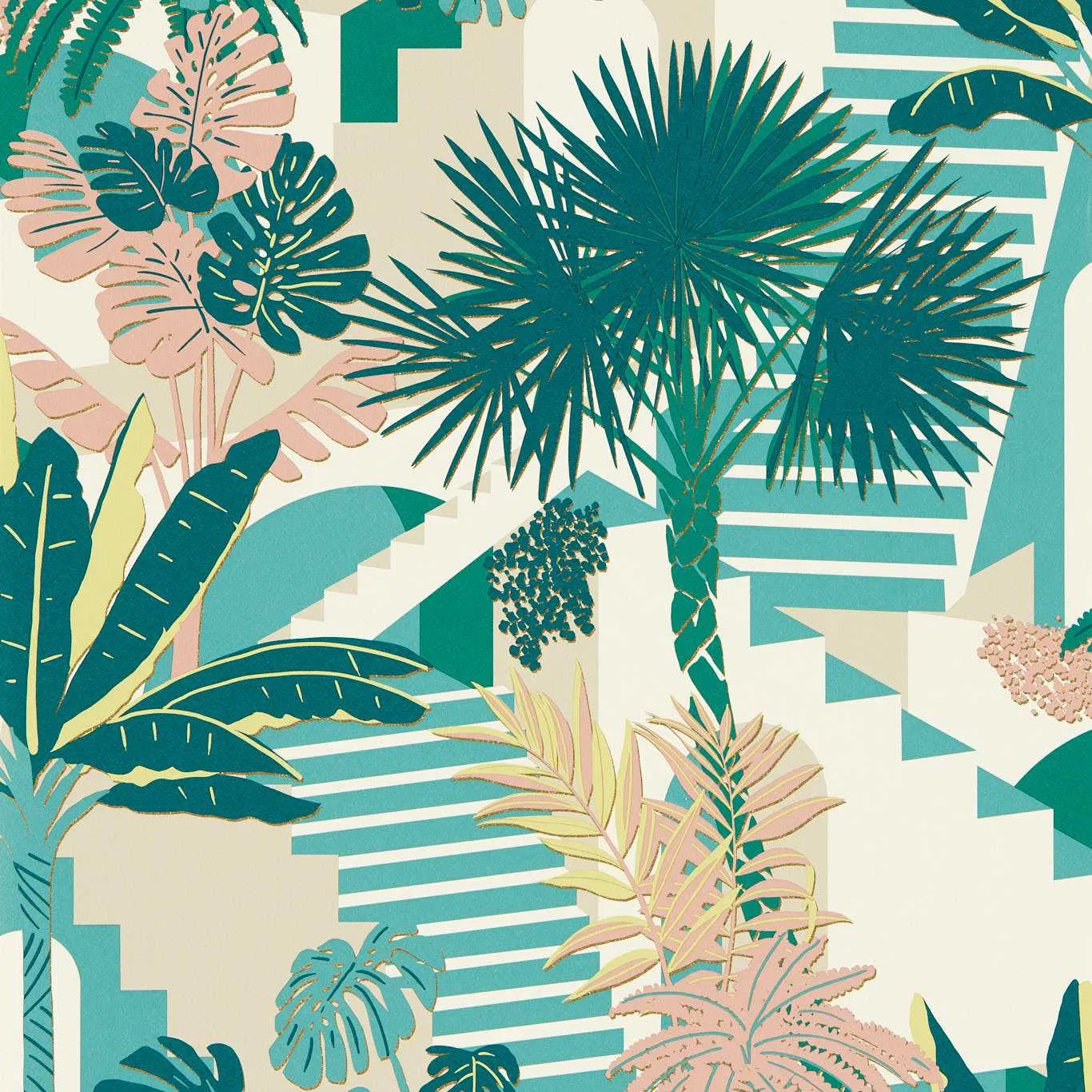 Обои для стен Clarke&Clarke Breegan Jane Wallpaper W0186-02