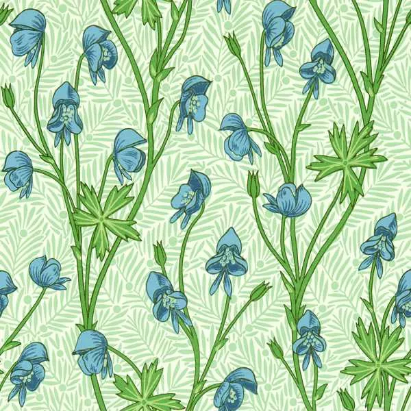Обои для стен Morris & Co Bedford Park Wallpaper 217343