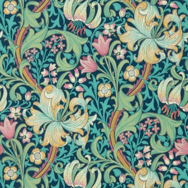 Обои для стен Morris & Co Bedford Park Wallpaper 510007
