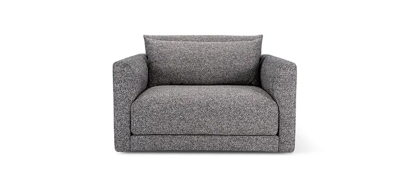 Пуф COX-POLTRONA-GRIGIA-2468