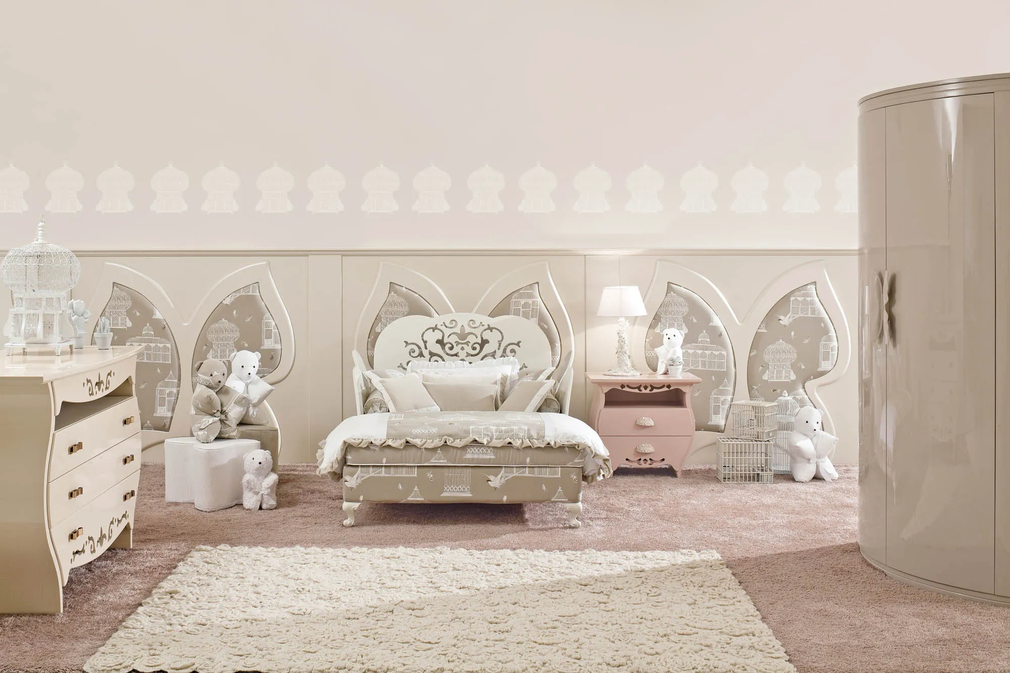 Комплект мебели для детской комнаты Halley_Collection_Bebe_03