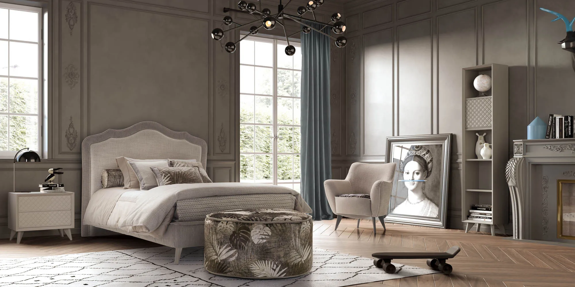 Комплект мебели для спальни Halley_Collection_Contemporary_02