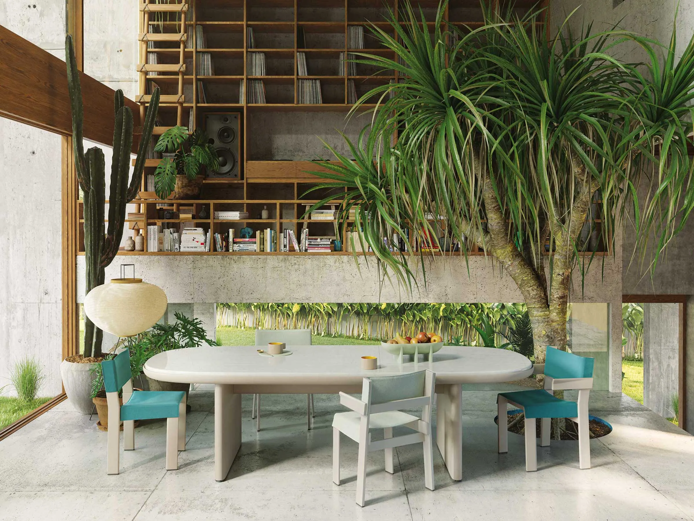 Стул Dining Chair Aluminium #5