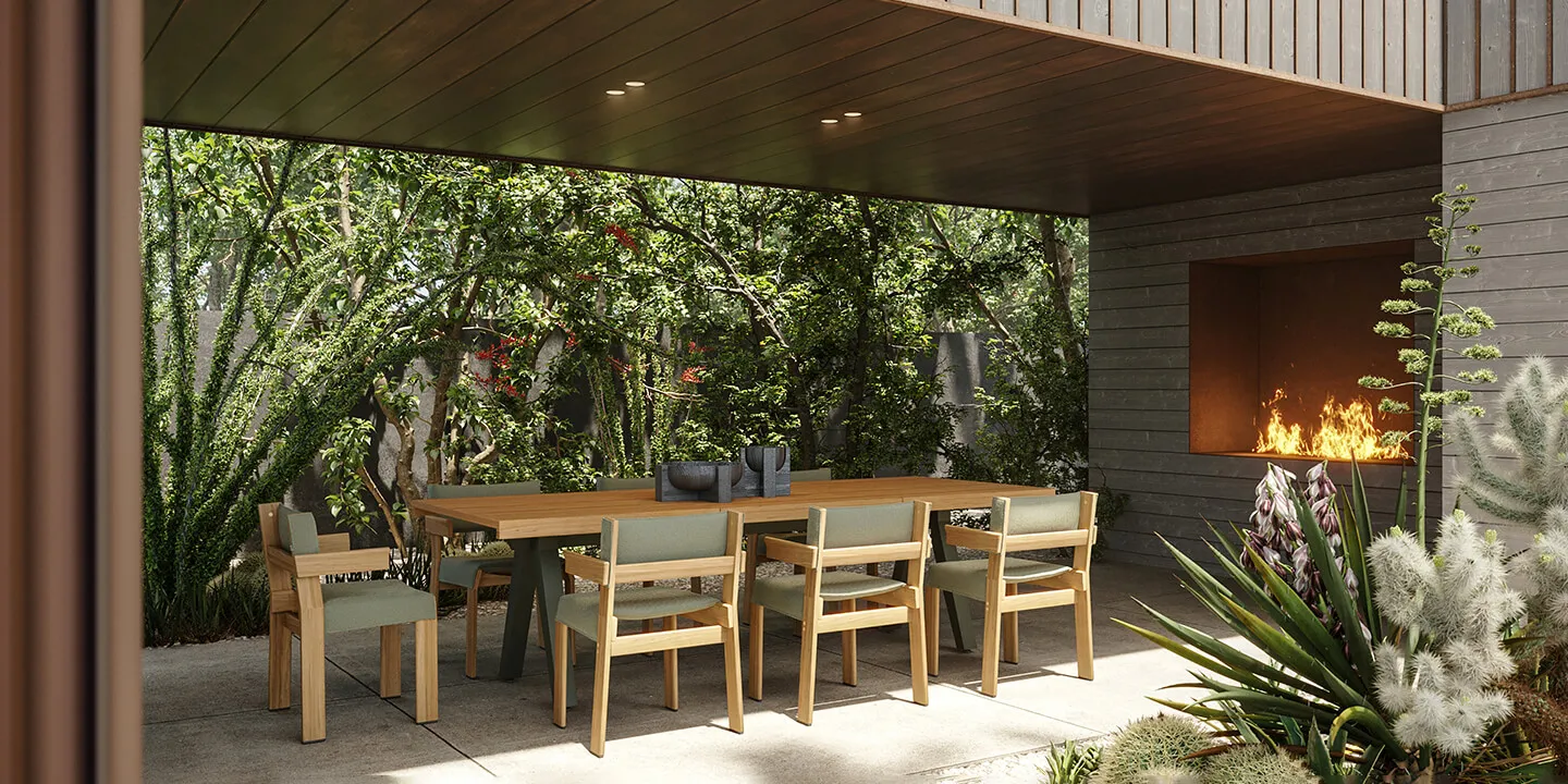 Стул Dining Chair Teak #2