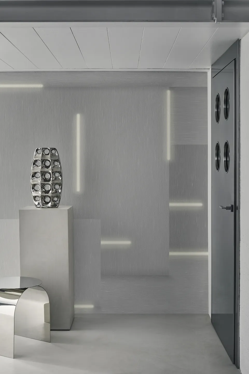 Обои для стен Wall&Deco 2023 Contemporary Wallpaper MET-ART