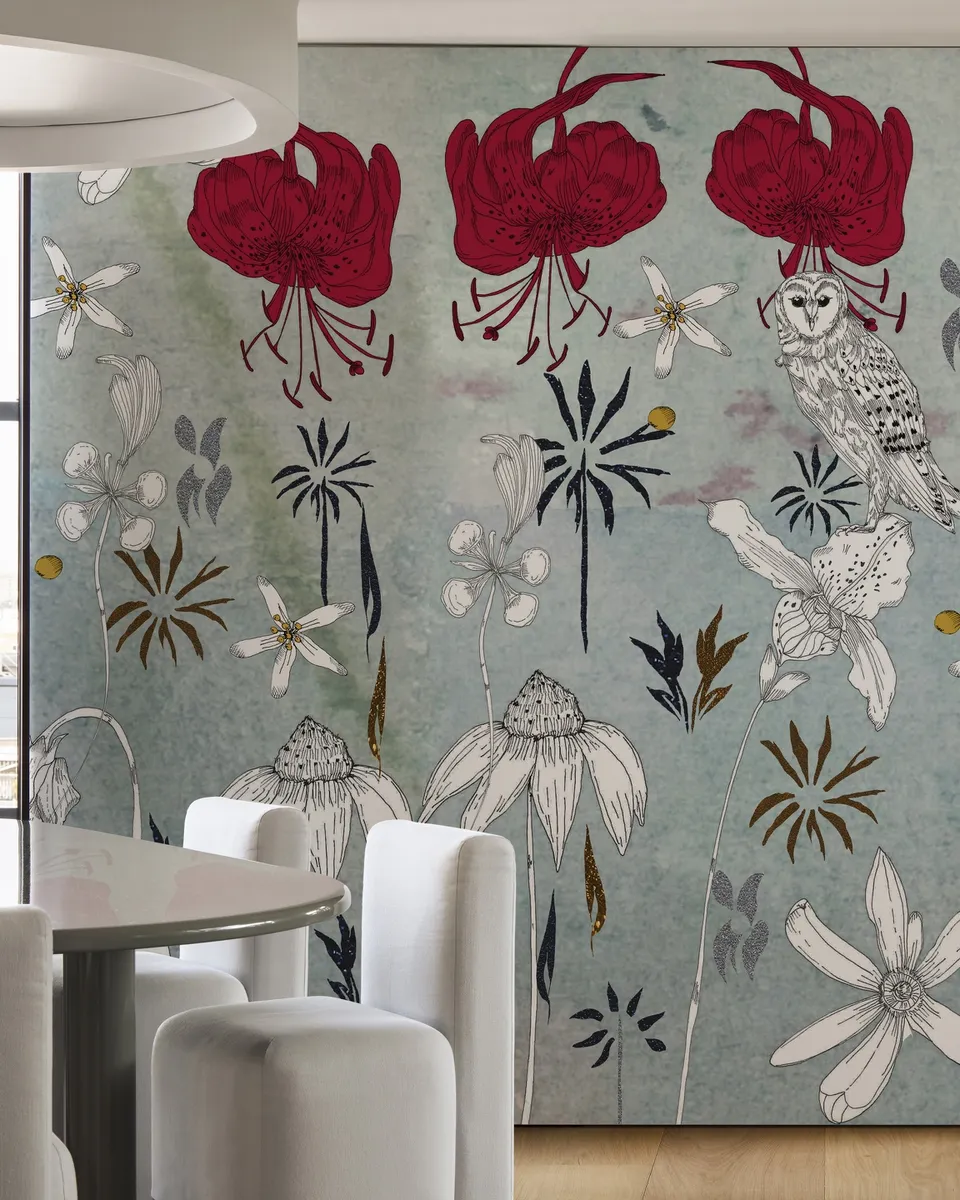 Обои для стен Wall&Deco 2024 Contemporary Wallpaper DAYDREAM