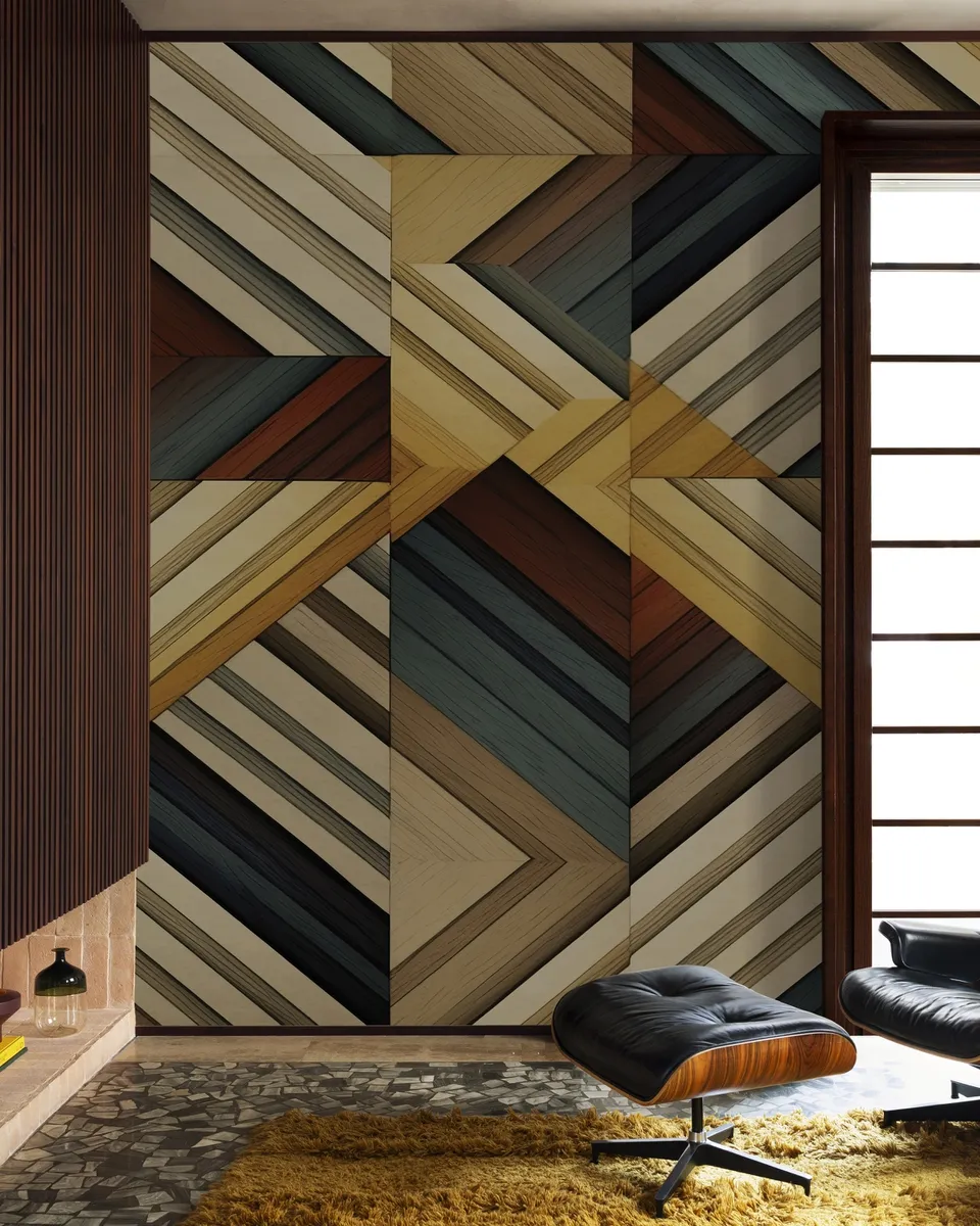 Обои для стен Wall&Deco 2024 Contemporary Wallpaper OKU